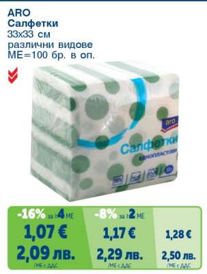 ARO Салфетки