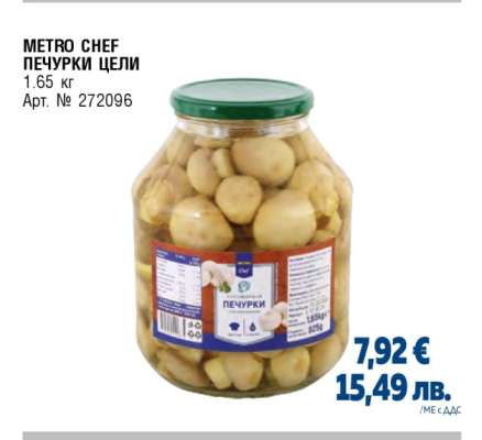 METRO CHEF ПЕЧУРКИ ЦЕЛИ