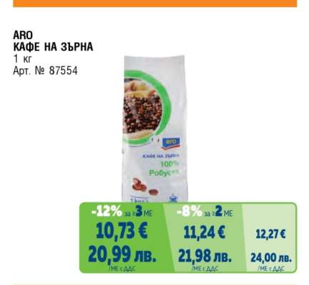 ARO Кафе на зърна