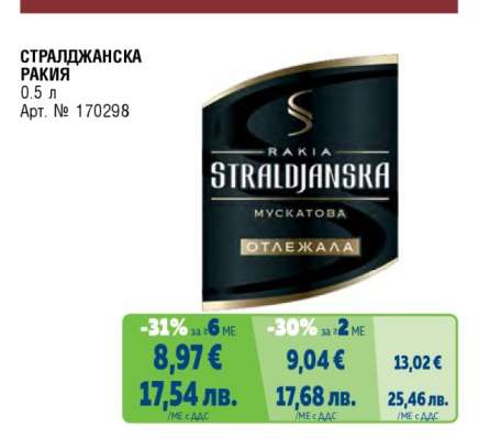 СТРАЛДЖАНСКА РАКИЯ