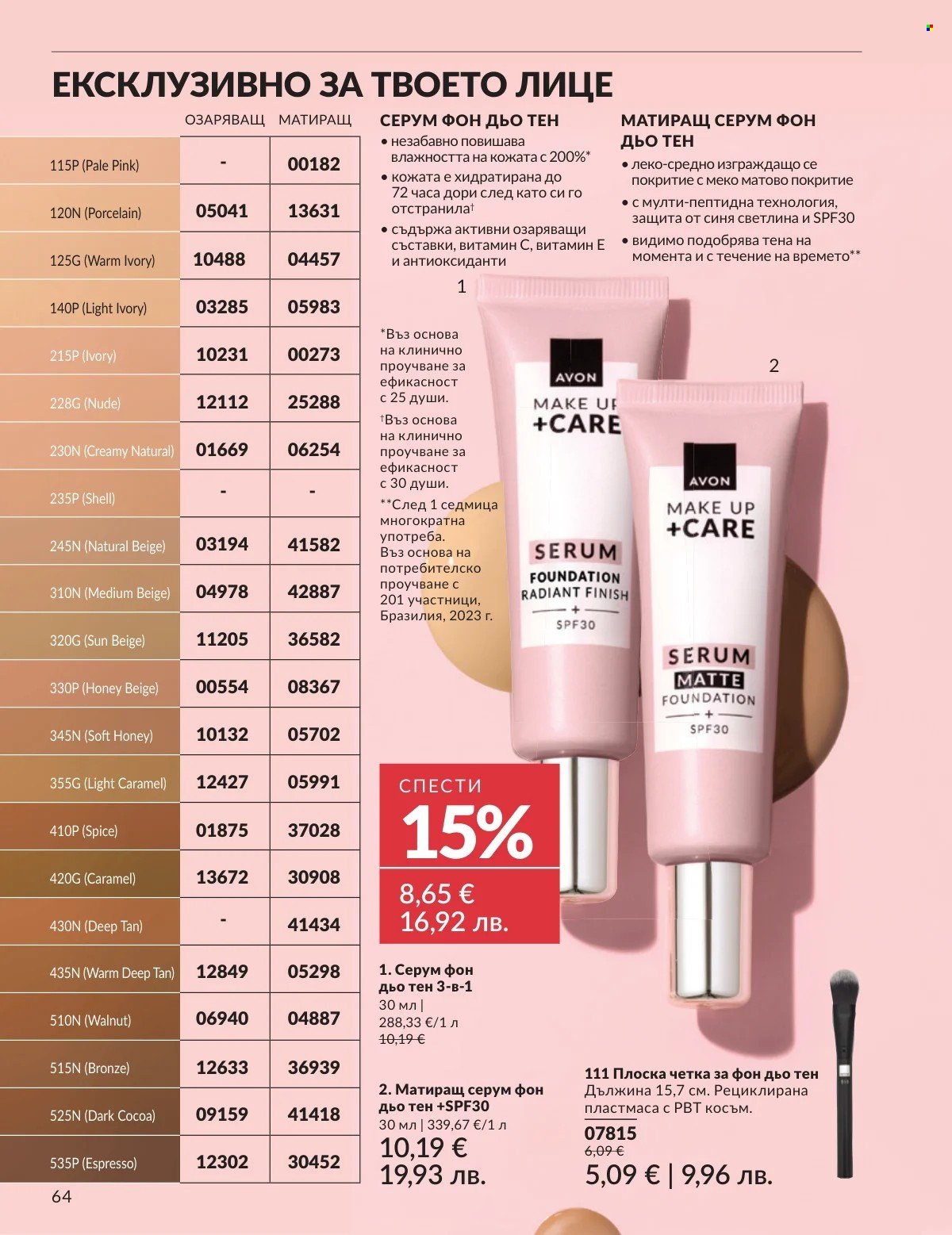 Брошура на Avon - 01.02.2026 - 28.02.2026. Страница 64