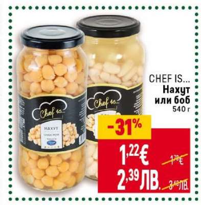 CHEF IS... Нахут или боб