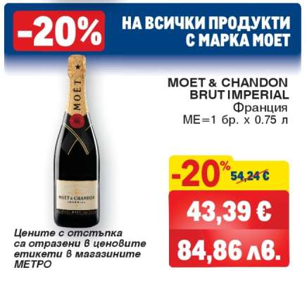 MOET & CHANDON BRUT IMPERIAL