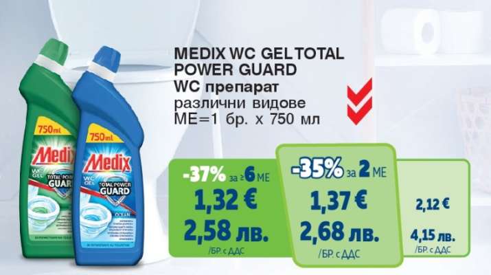 MEDIX WC гел Total Power Guard