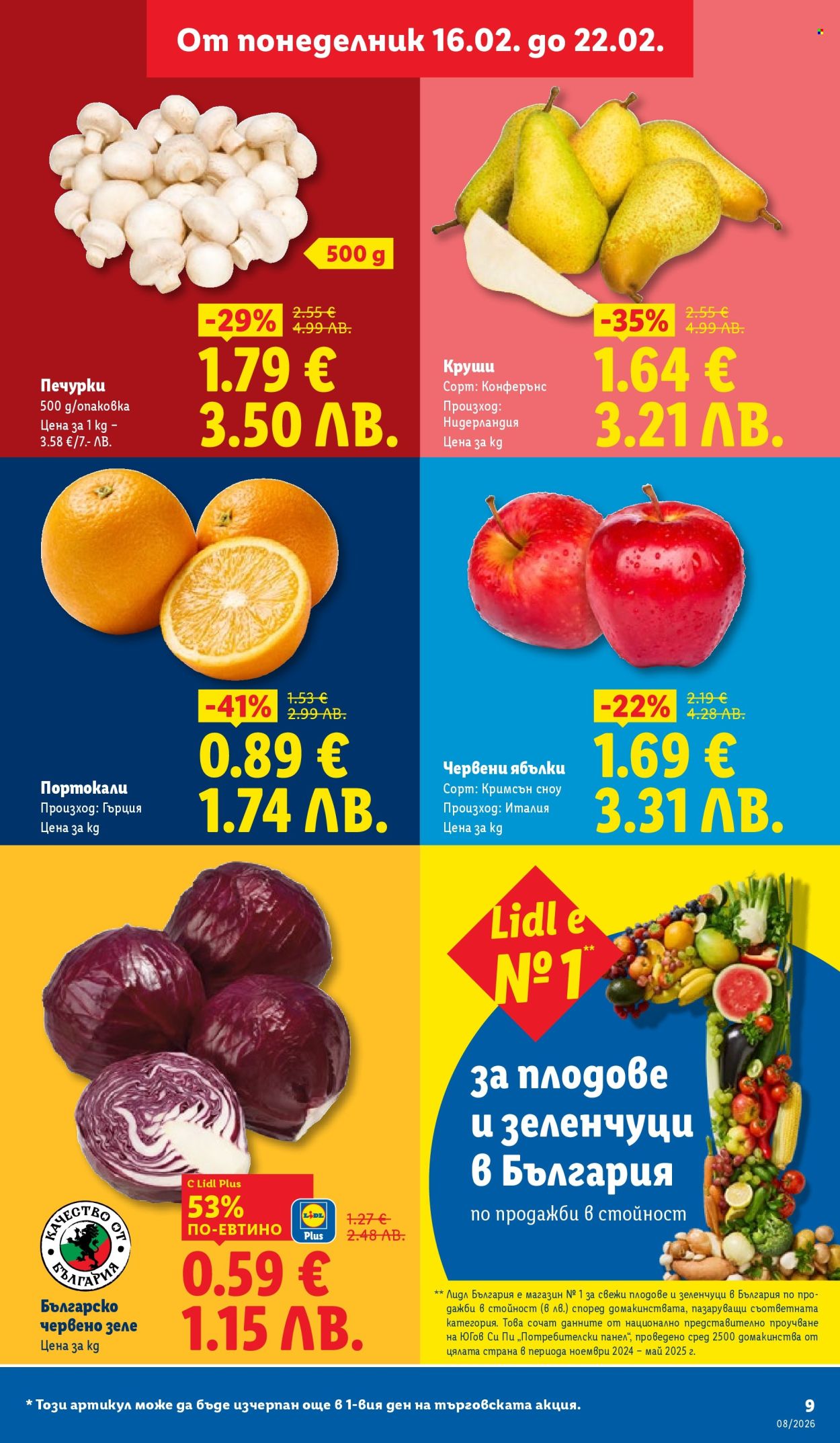 Брошура на Лидл - 16.02.2026 - 22.02.2026. Страница 9