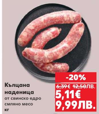 Кълцана наденица