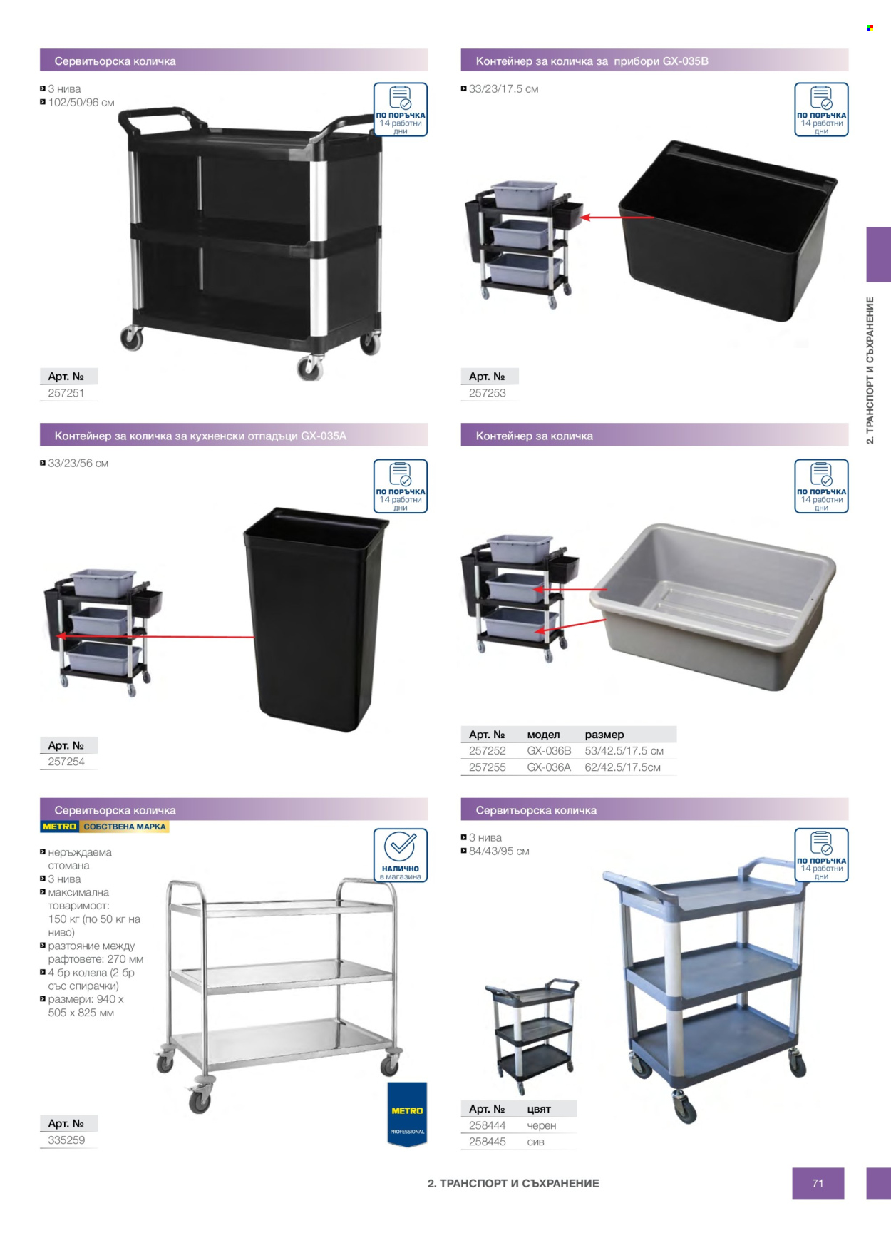 Брошура на МЕТРО - 14.02.2026 - 31.12.2026. Страница 71