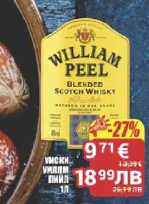 William Peel Blended Scotch Whisky