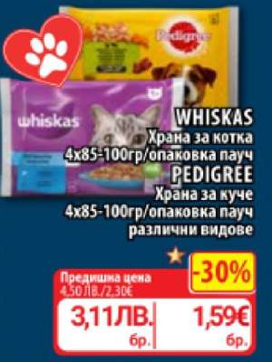 WHISKAS/PEDIGREE