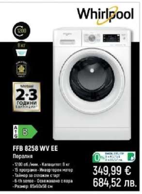 Whirlpool FFB 8258 WV EE