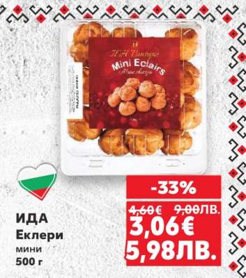 ИДА Еклери мини