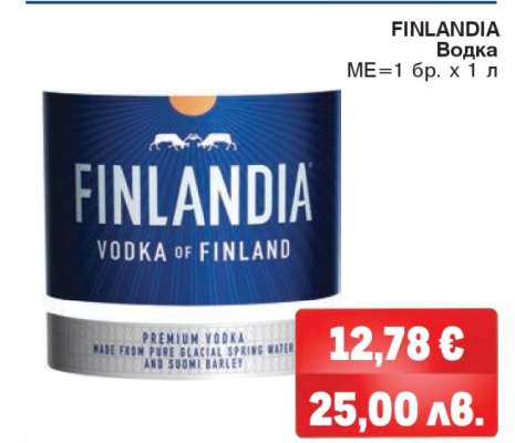 FINLANDIA Водка