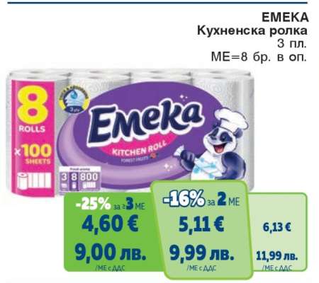 EMEKA Кухненска ролка