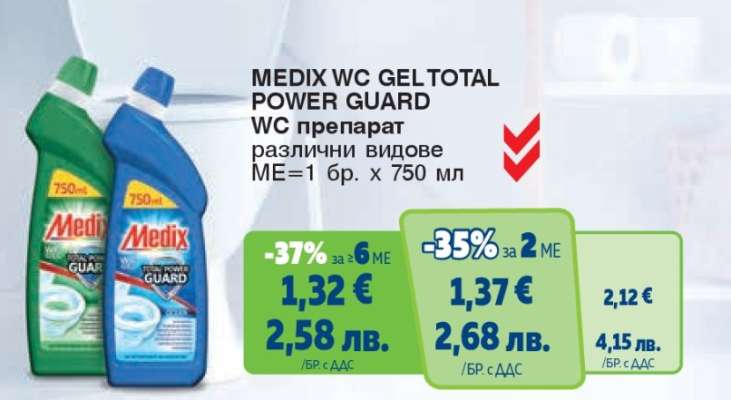 MEDIX WC гел Total Power Guard