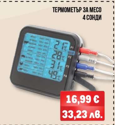 ТЕРМОМЕТЪР ЗА МЕСО