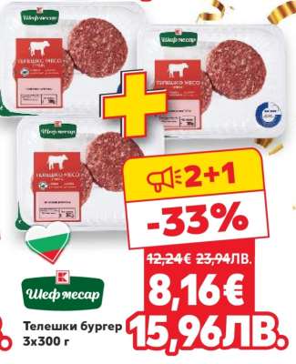 Телешки бургер