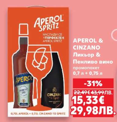 APEROL & CINZANO