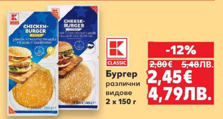 Бургер различни видове