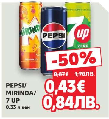 PEPSI/ MIRINDA/ 7 UP