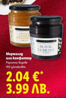 Мармалад или конфитюр