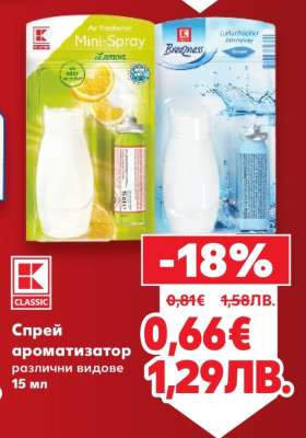 Спрей ароматизатор