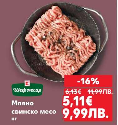 Мляно свинско месо кг