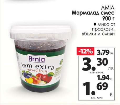 AMIA Мармалад смес