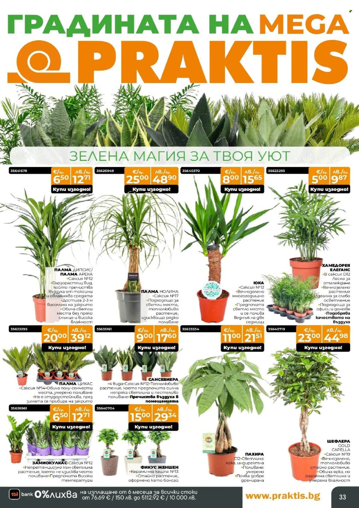 Брошура на Практис - 09.03.2026 - 29.03.2026. Страница 33