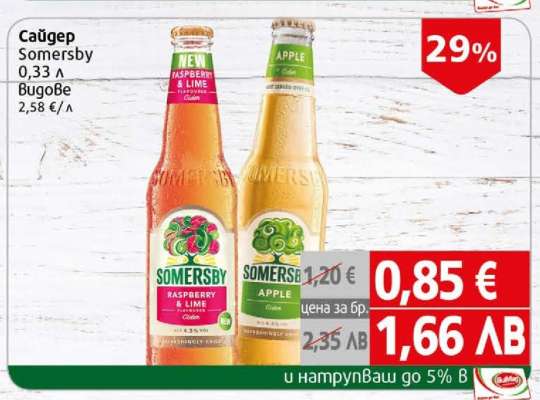 Сайдер Somersby
