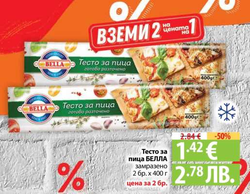 Тесто за пица БЕЛЛА