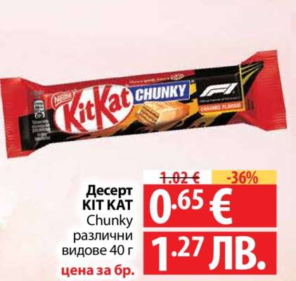 Десерт KIT KAT Chunky