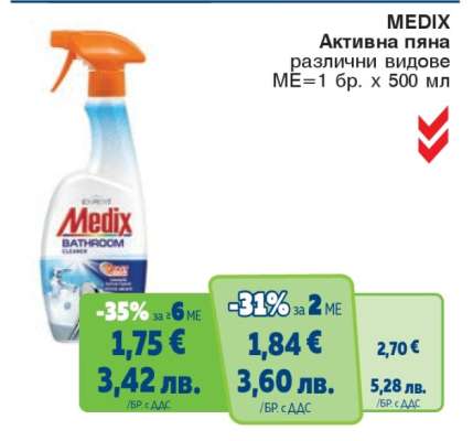 MEDIX Активна пяна