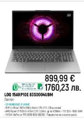 LOQ 15ARP10E 83S0004UBM