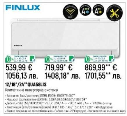 FINLUX 12/18/24** QUA58LIS