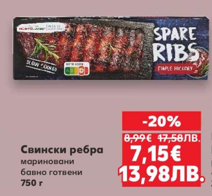 Свински ребра