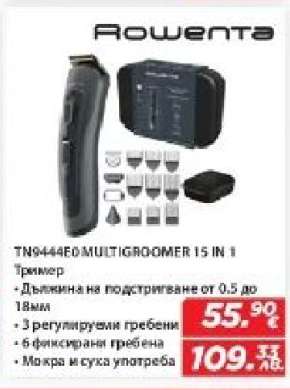 Rowenta TN9440F0 MULTIGROOMER 15 IN 1