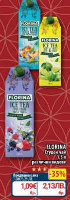 FLORINA Студен чай