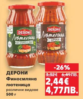 ДЕРОНИ Финосмляна лютеница