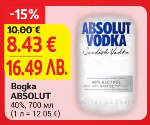 Bogka ABSOLUT