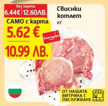 Свински котлет