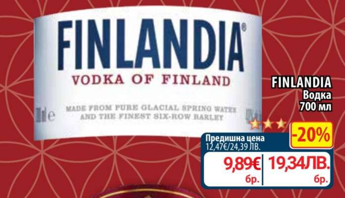 FINLANDIA Водка