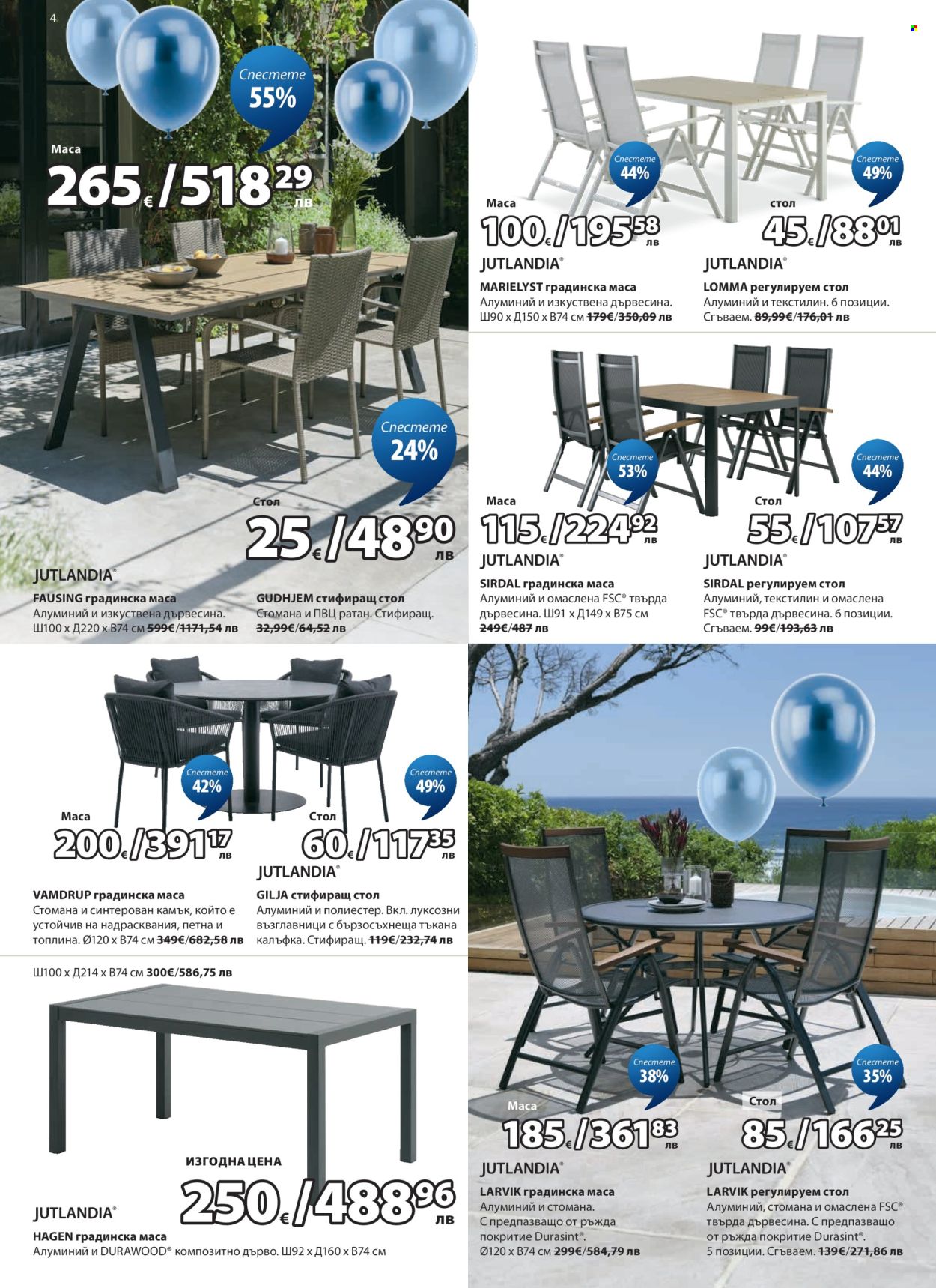 Брошура на JYSK - 27.03.2026 - 25.04.2026. Страница 4