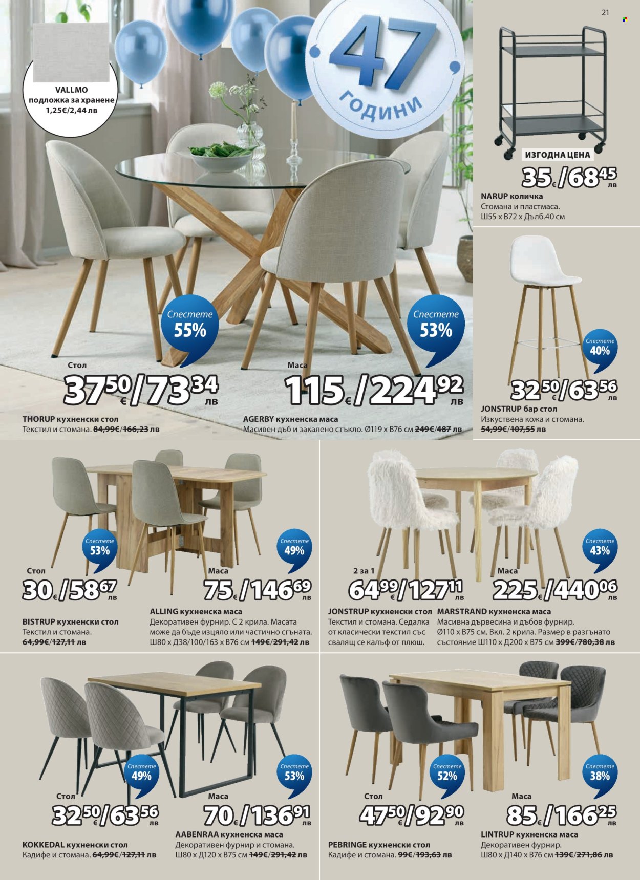 Брошура на JYSK - 27.03.2026 - 25.04.2026. Страница 21