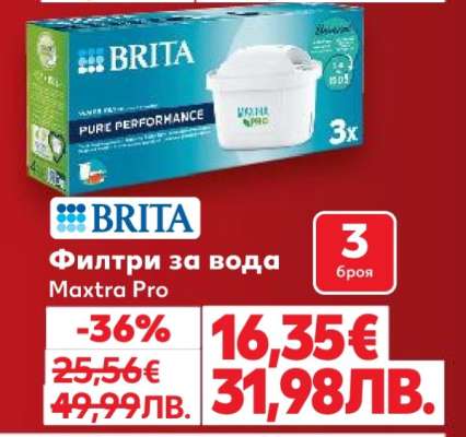BRITA Филтри за вода Maxtra Pro
