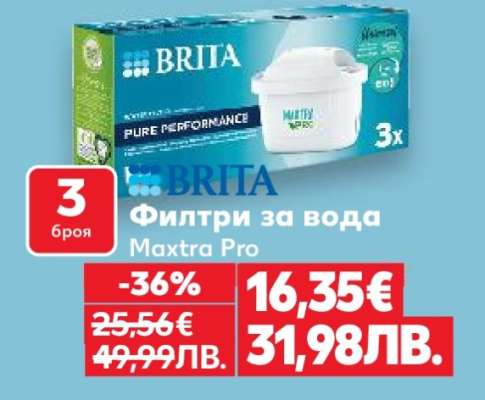 Филтри за вода Maxtra Pro