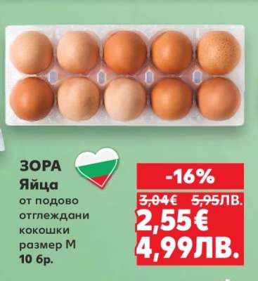 ЗОРА Яйца