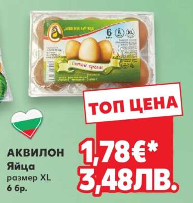 АКВИЛОН Яйца