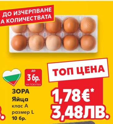 ЗОРА Яйца
