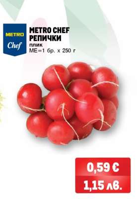 METRO CHEF РЕПИЧКИ