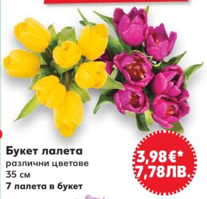 Букет Лалета